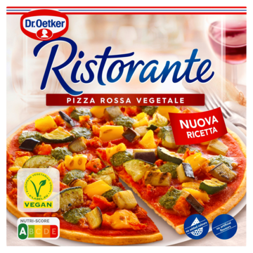 Dr. Oetker Ristorante vegan pizza rossa vegetale 335g