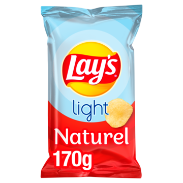 Lay's Light Naturel Chips 170gr