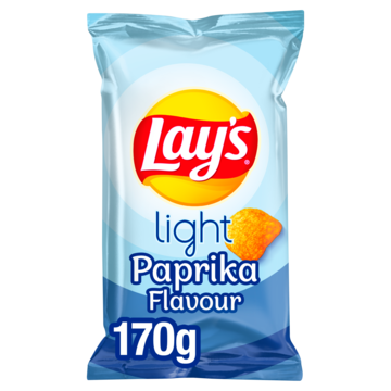 Lay's Light Paprika Chips 170gr