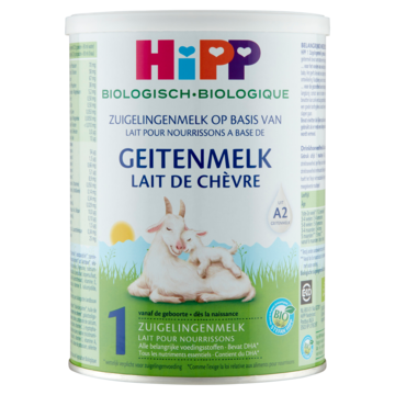 HiPP Biologisch Zuigelingenmelk op Basis van Geitenmelk 1 vanaf de Geboorte 400g