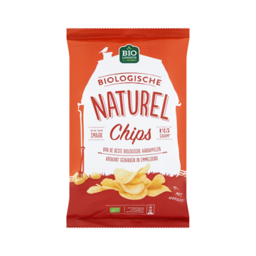 Jumbo Biologische Naturel Chips 125g