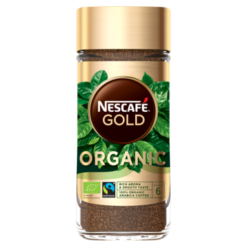 Nescafé Gold Organic oploskoffie 55 koppen - 100g