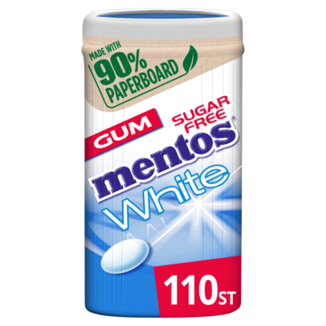 Mentos Chewing Gum White Sweet Mint 110 Stuks 165g