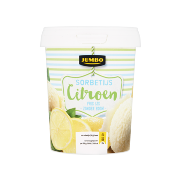 Jumbo Sorbetijs Citroen 500ml