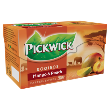 Pickwick Mango & Perzik Rooibos Thee 20 Stuks