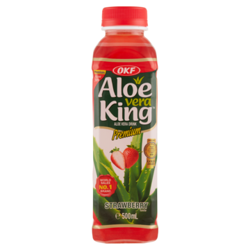 OKF Aloe Vera King Aardbeien Smaak 500ml