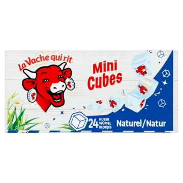 La Vache qui rit Mini Cubes Naturel smeerkaas 24 Blokjes 125g