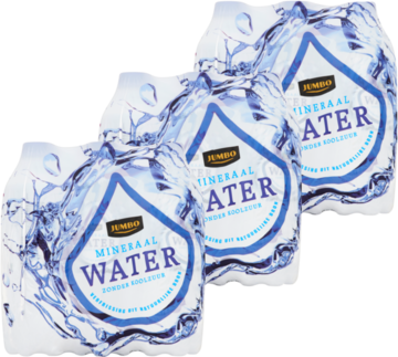 Jumbo Mineraalwater zonder Koolzuur 3 x 6-pack