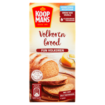 Koopmans Mix voor Volkorenbrood Fijn Volkoren 450g
