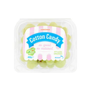 Agricoper Cotton Candy Pitloze Druiven 400g