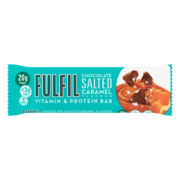 Fulfil Chocolate Salted Caramel Flavour Vitamin & Protein Bar 55g