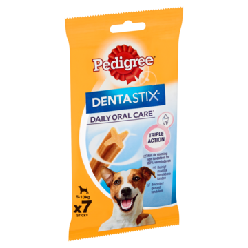 Pedigree Dentastix Mini Kauwstaaf - Gebitsverzorgende Hondensnack - 7 Stuks
