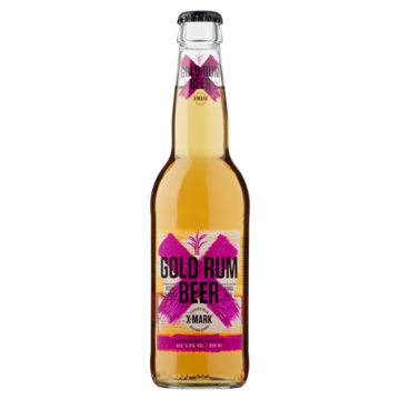 X-Mark Gold Rum Beer 330ml