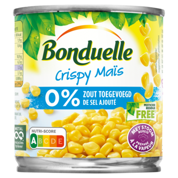Bonduelle Crispy Maïs - 0% zout toegevoegd 150g