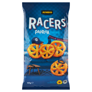 Jumbo Knapperige Racers Paprika Chips 125g