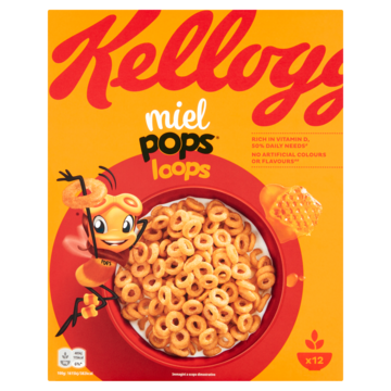 Kellogg's Miel Pops Loops 375g