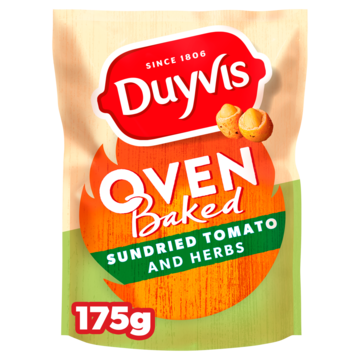 Duyvis Oven Baked Nootjes Sundried Tomato And Herbs 175gr