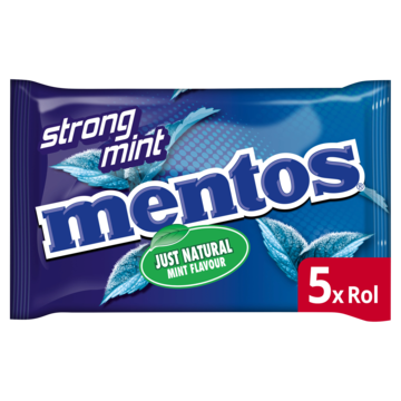 Mentos Chewy Dragees Muntsmaak 5 x 37 5g