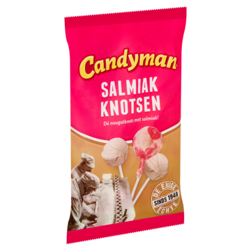 Candyman Salmiak Knotsen 140g