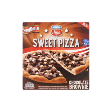 San Marco American Style Sweet Pizza Chocolate Brownie 361g