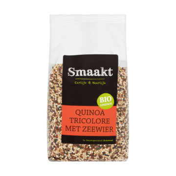Smaakt Biologisch Quinoa Tricolore met Zeewier 400g