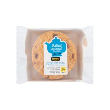 Jumbo Salted Caramel Koeken 170g