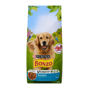 PURINA Bonzo Senior met Kip en Groente | Poiesz Supermarkten