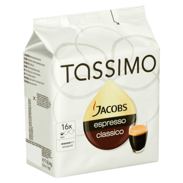 Tassimo Jacobs Espresso Classico 16 x 7, 4g bestellen? | Jumbo