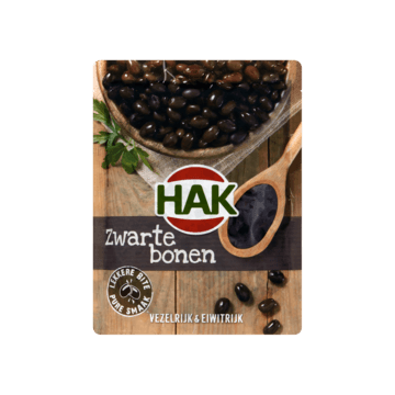 Hak Zwarte Bonen 225g