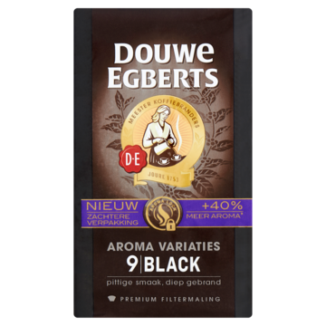 Douwe Egberts Black (9) Filterkoffie 250g