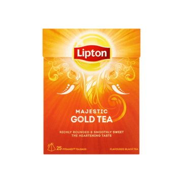 Lipton Zwarte thee gold tea aanbieding