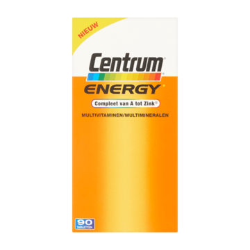 Centrum Energy Multivitaminen/Multimineralen 90 Tabletten 111g