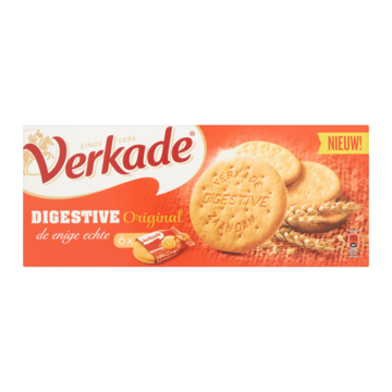 Verkade Digestive Original Pockets 6 x 2 Stuks