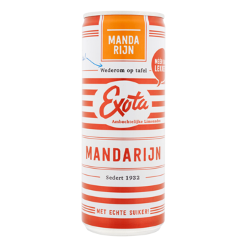 Exota Ambachtelijke Limonades Mandarijn 250ml