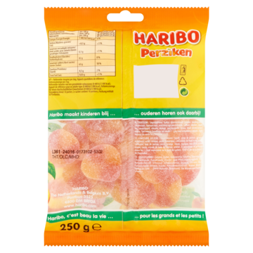Haribo Happy Peaches Share Size 250g