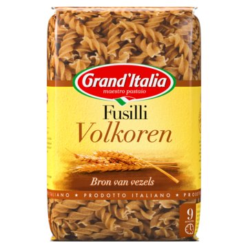 Grand'Italia Pasta Fusilli Volkoren 500g