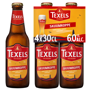 Texels Skuumkoppe Bier Fles 4 x 300ML