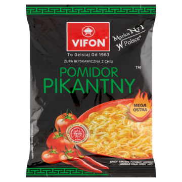 Vifon Pomidor Pikantny Instant Noedelsoep Mega Ostra 70g