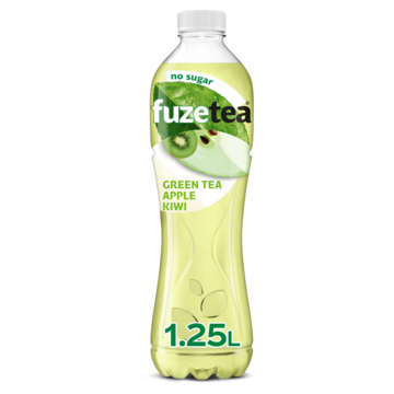 Fuze tea Green Tea Apple Kiwi No Sugar Pet 1. 25L