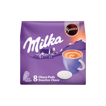 Milka Chocolade Pads 8 Stuks