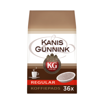 Kanis & Gunnink Regular Koffiepads 36 Stuks