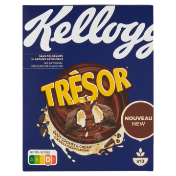 Kellogg's Trésor Cookies & Cream Flavour 410g