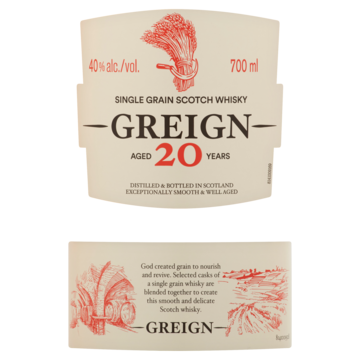 Greign 20 Year Old Single Grain Scotch Whisky 700ml bestellen ...
