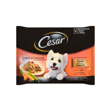 Procani gekookte worst rund menu hondenvoer - 10 x 800 g aanbieding bij
