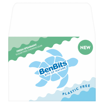 BenBits Fresh Spearmint Sugar Free Chewing Gum 3 x 17, 4g