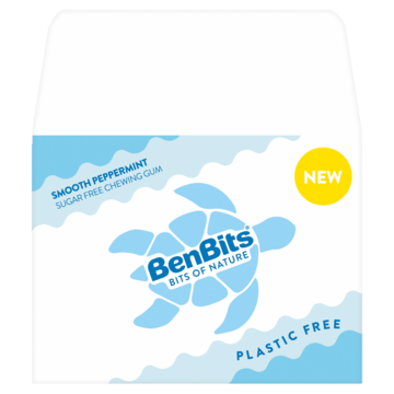 BenBits Smooth Peppermint Sugar Free Chewing Gum 3 x 17, 4g