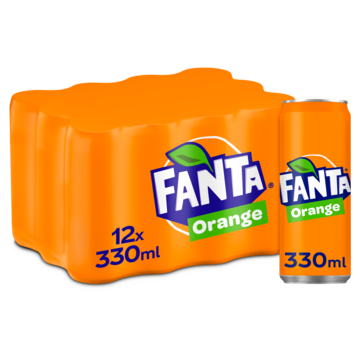 Fanta Orange Blik 12 x 330ML