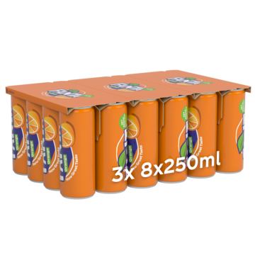 Fanta Orange 3 x 8 x 250ml