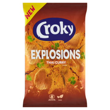 Croky Explosions Thai Curry Flavour 150g