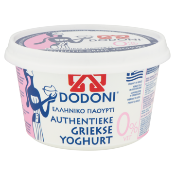 Dodoni Authentieke Griekse Yoghurt 0% Vet 500g
